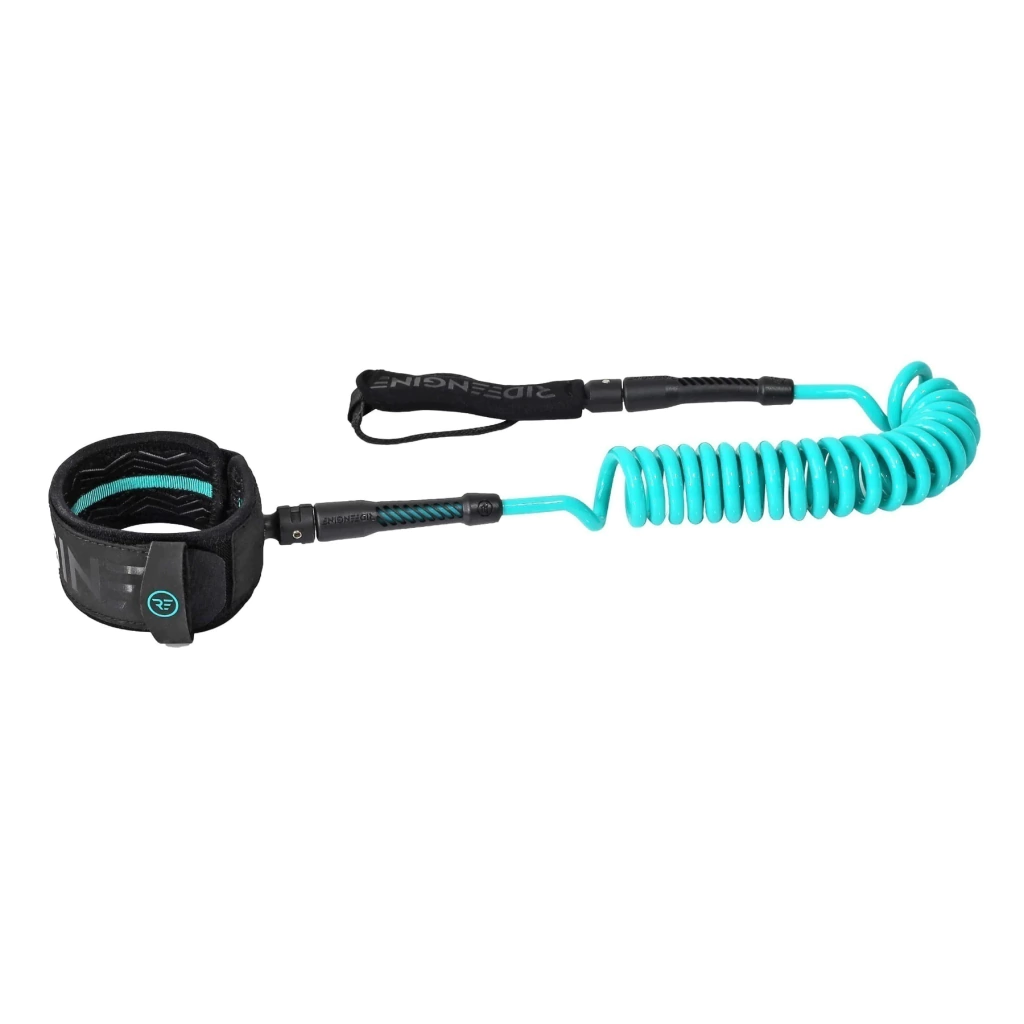 RIDE ENGINE RECOIL LEASH V2 GREEN 6.0