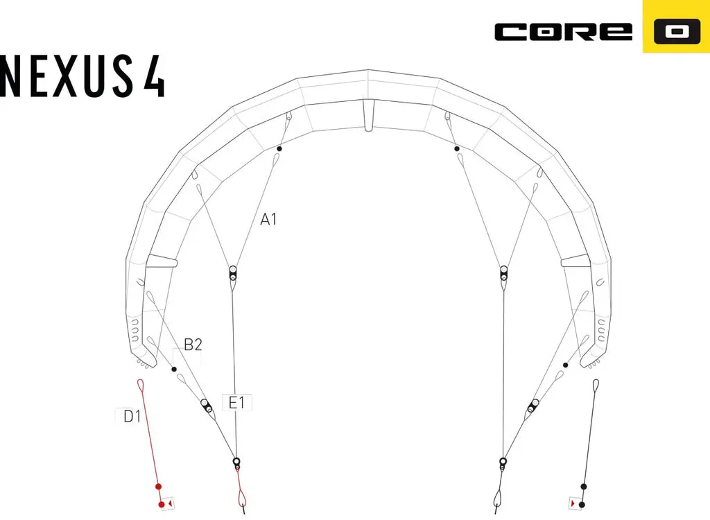 CORE NEXUS4 Bridle 12.0 B2
