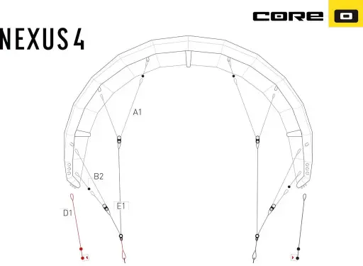 CORE NEXUS4 Bridle 12.0 B2